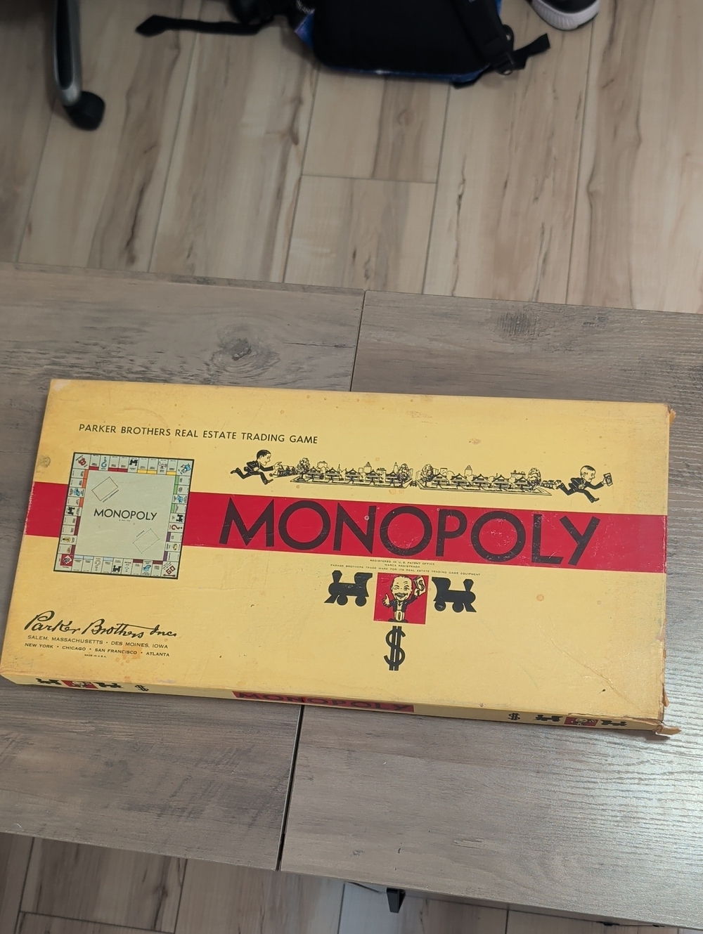 Vintage Mid-1940's Board Game Classic Monopoly